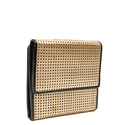 Fendi Wallet B Bag in Metallic, Leather — Alternate View 9