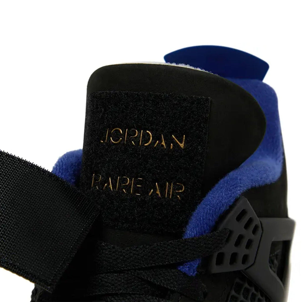 Air Jordan 4 Retro 'Rare Air - Gold Lettering' — UK 3 | EU 35.5 | US 3.5 — Lifestyle View