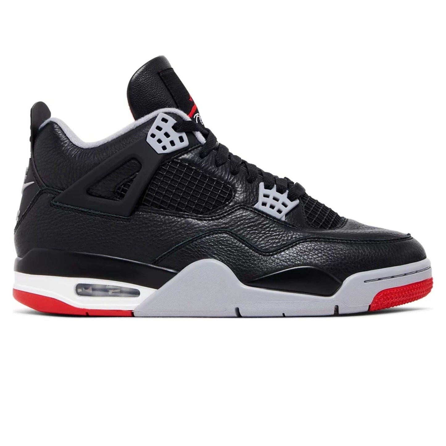 Air Jordan 4 Retro 'Bred Reimagined' — UK 3 | EU 35.5 | US 3.5 — Side View
