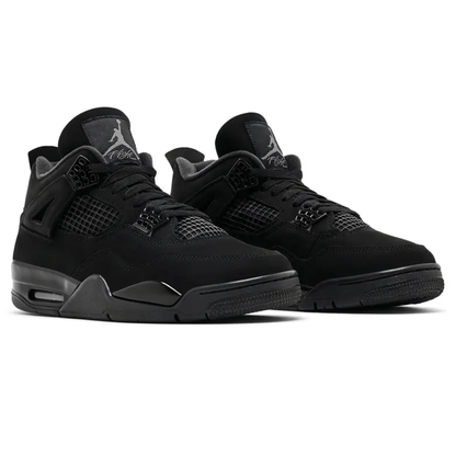 Air Jordan 4 Retro Black Cat 2025 — UK 3 | EU 35.5 | US 3.5 — Back View