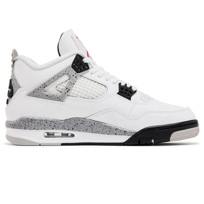 Air Jordan 4 Retro 'White Cement' 2025 — UK 3 | EU 35.5 | US 3.5 — Side View