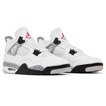 Air Jordan 4 Retro 'White Cement' 2025 — UK 3 | EU 35.5 | US 3.5 — Back View