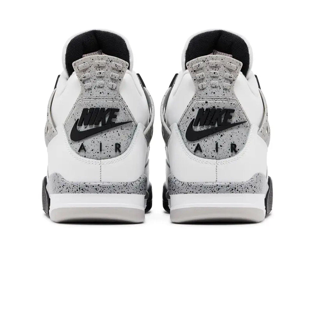 Air Jordan 4 Retro 'White Cement' 2025 — UK 3 | EU 35.5 | US 3.5 — Top View