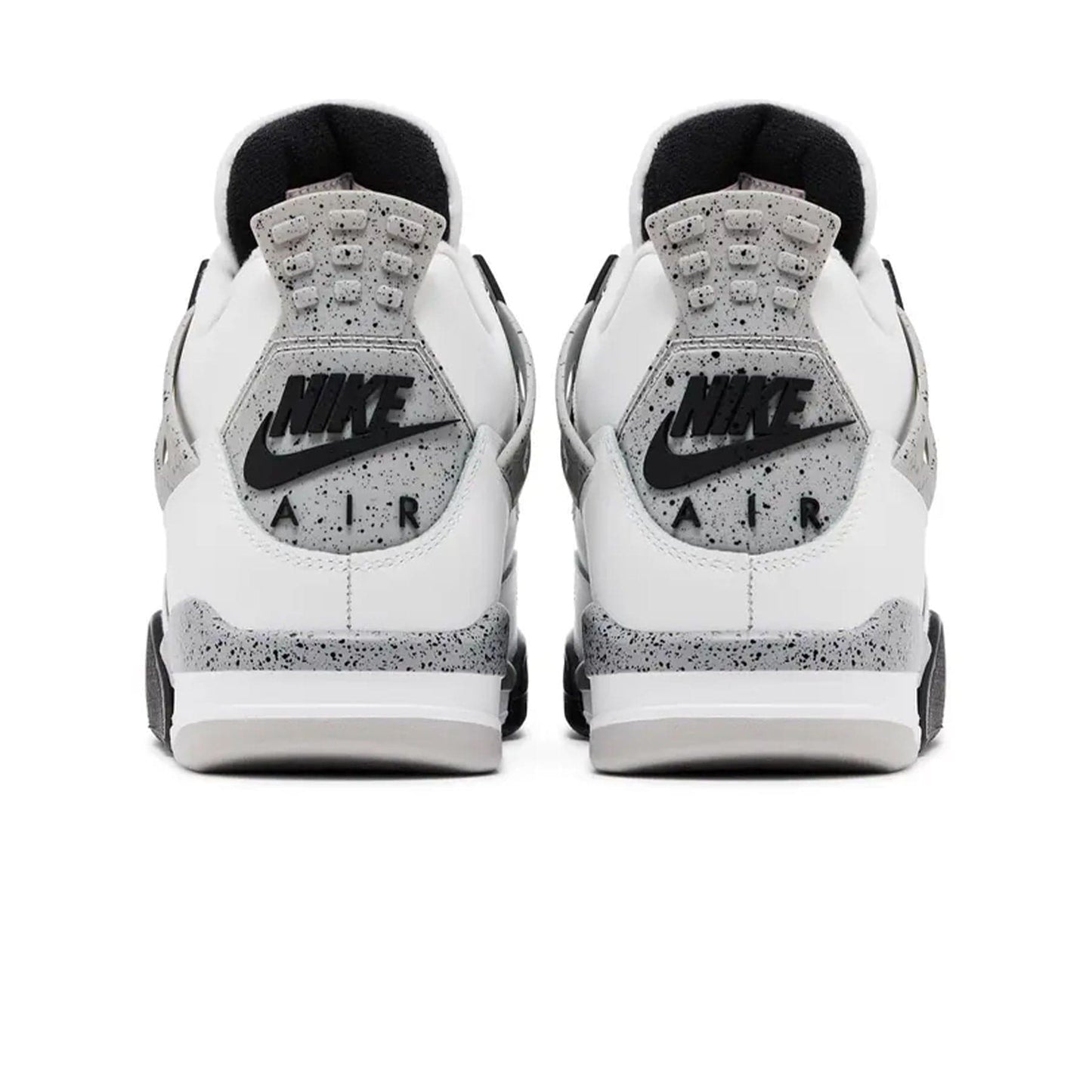 Air Jordan 4 Retro 'White Cement' 2025 — UK 3 | EU 35.5 | US 3.5 — Top View