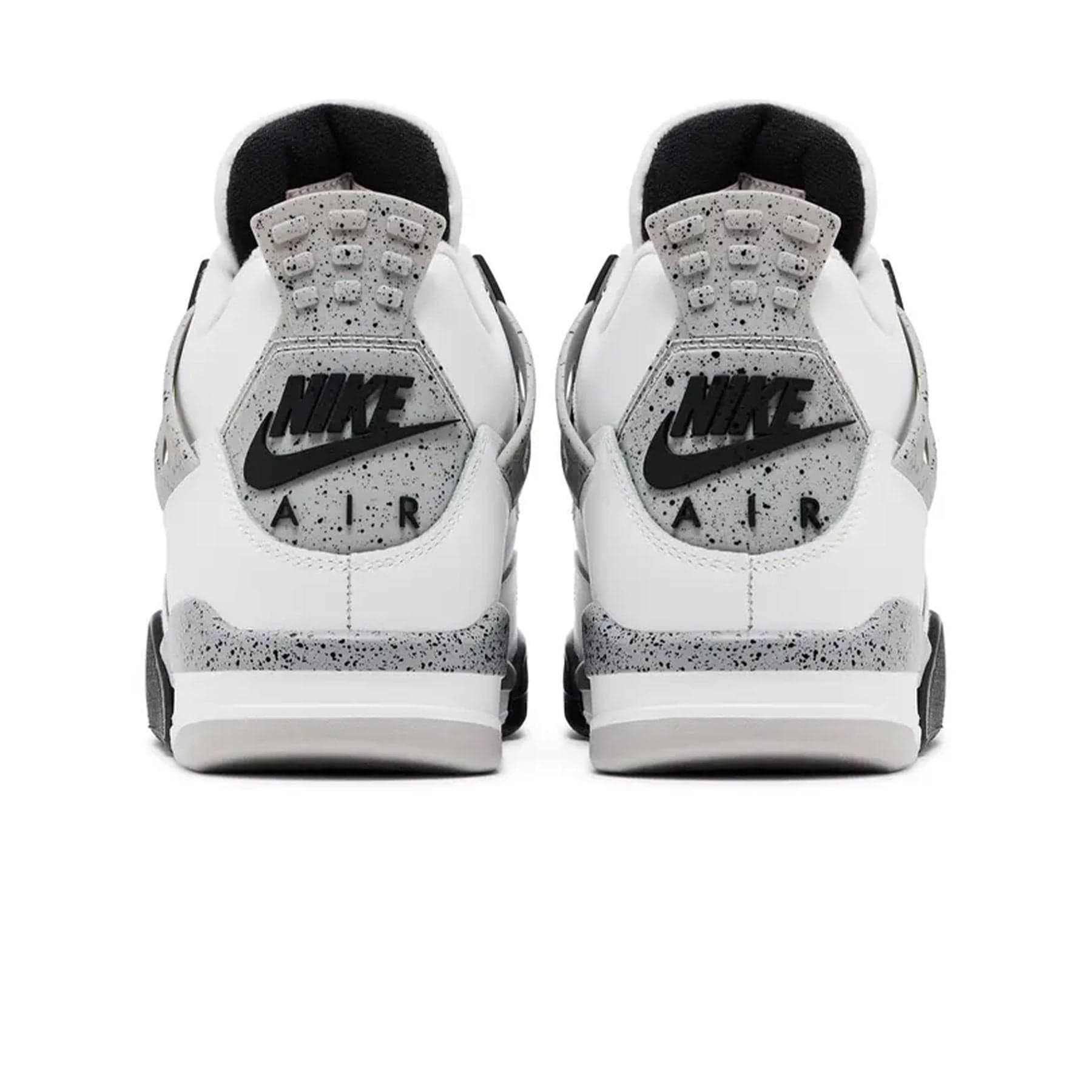 Air Jordan 4 Retro 'White Cement' 2025 — UK 3 | EU 35.5 | US 3.5 — Top View