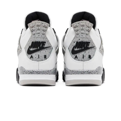 Air Jordan 4 Retro 'White Cement' 2025 — UK 3 | EU 35.5 | US 3.5 — Top View