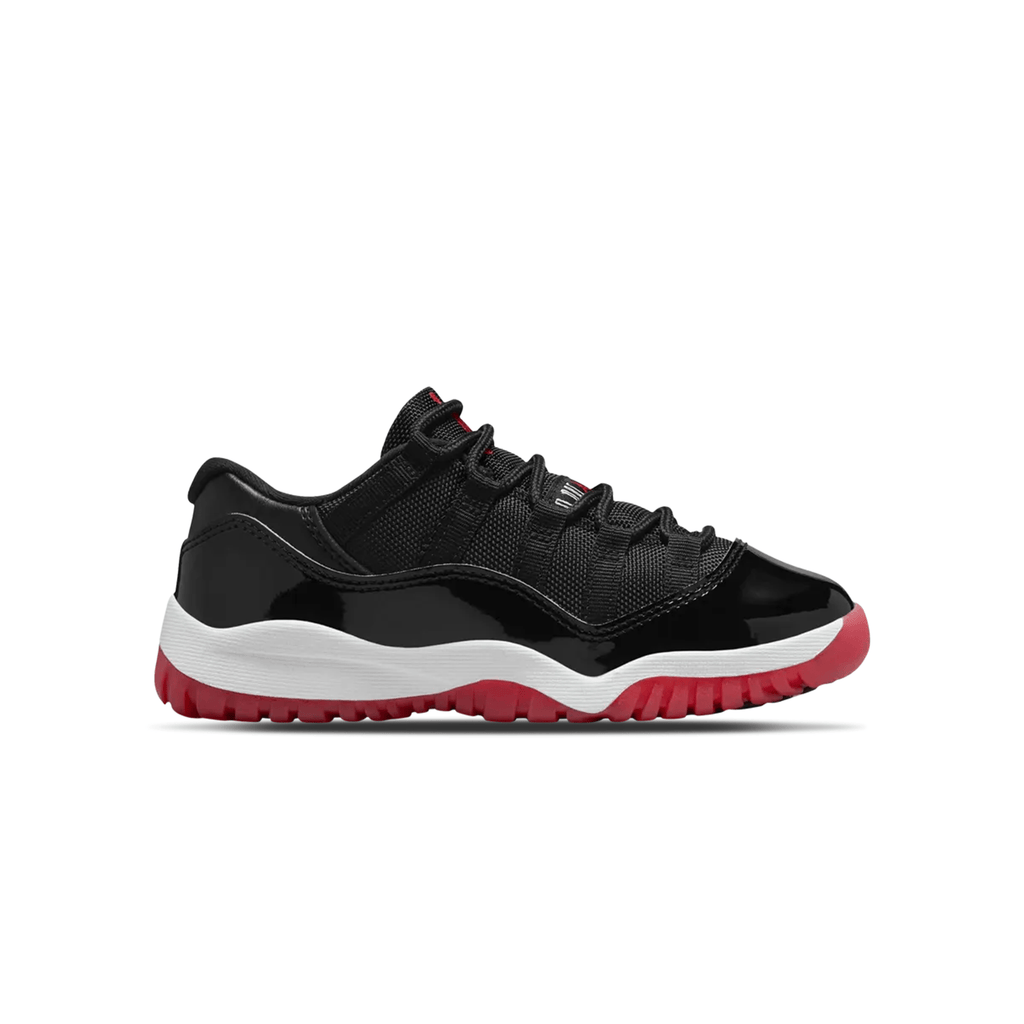 Air Jordan 11 Retro Low PS 'Bred' 2025 — UK 10C | EU 27.5 | US 10.5C — Side View