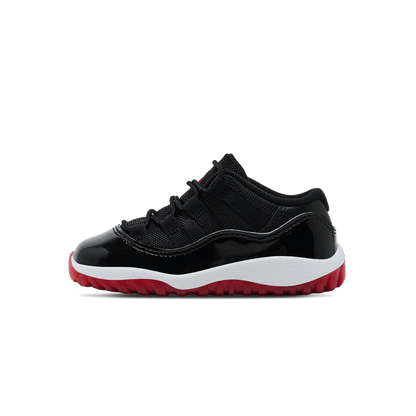 Air Jordan 11 Retro Low TD 'Bred' 2025 — UK 0C | EU 15 | US 0C — Front View