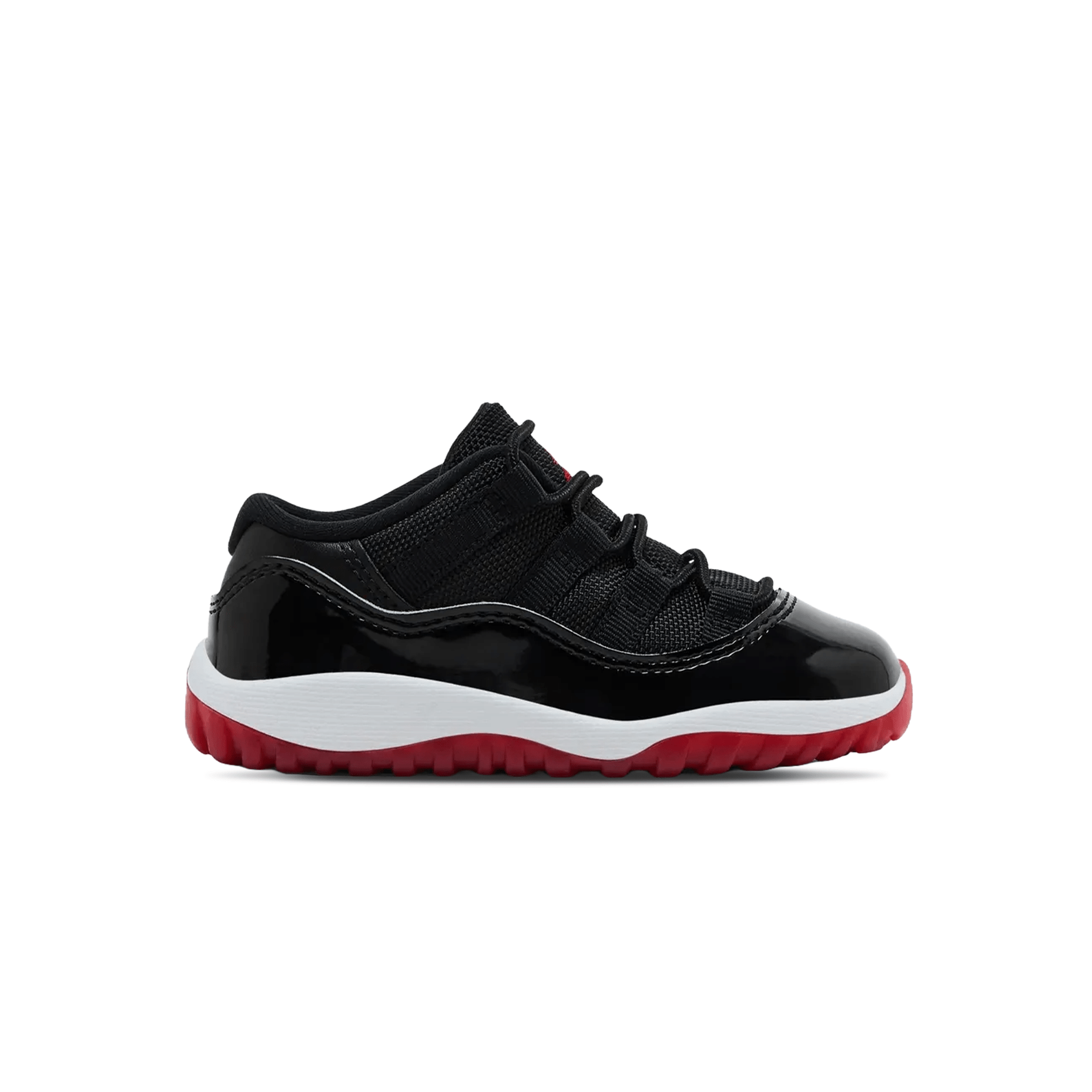 Air Jordan 11 Retro Low TD 'Bred' 2025 — UK 0C | EU 15 | US 0C — Side View