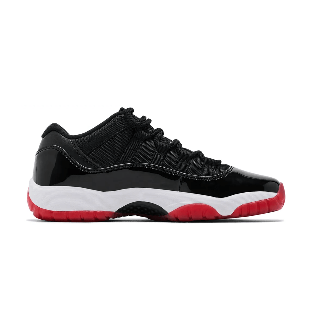 Air Jordan 11 Low GS 'Bred' 2025 — UK 13.5 | EU 32 | US 1Y — Side View