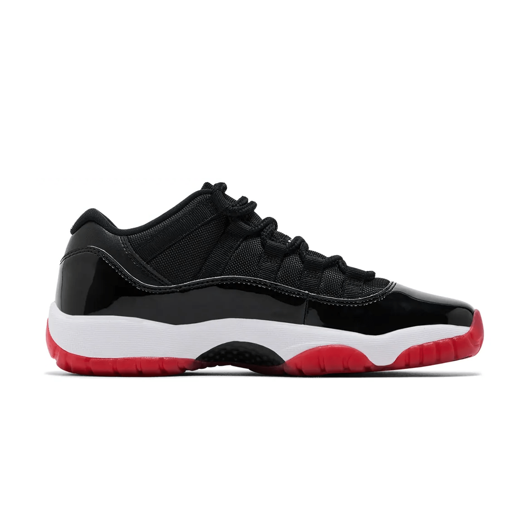 Air Jordan 11 Low GS 'Bred' 2025 — UK 13.5 | EU 32 | US 1Y — Side View