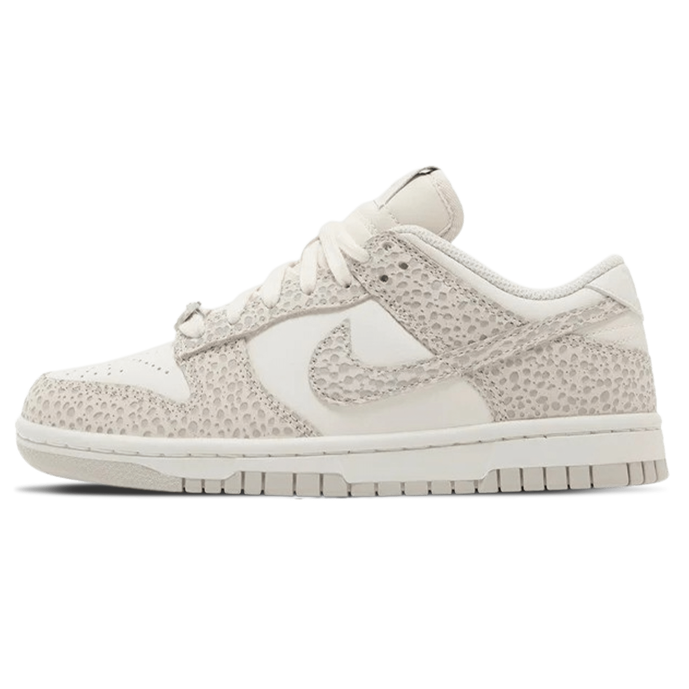 Nike Dunk Low Wmns 'Safari Print Pack - Phantom' — UK 2.5 | EU 35.5 | US 5 — Front View