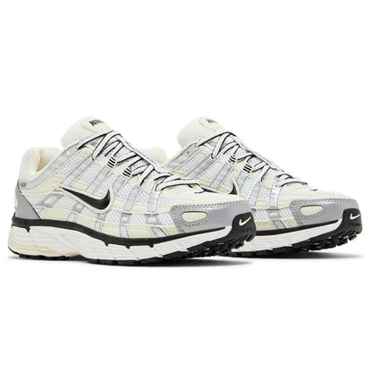 Nike P-6000 Wmns 'Coconut Milk Metallic Silver' — UK 2.5 | EU 35.5 | US 5 — Side View