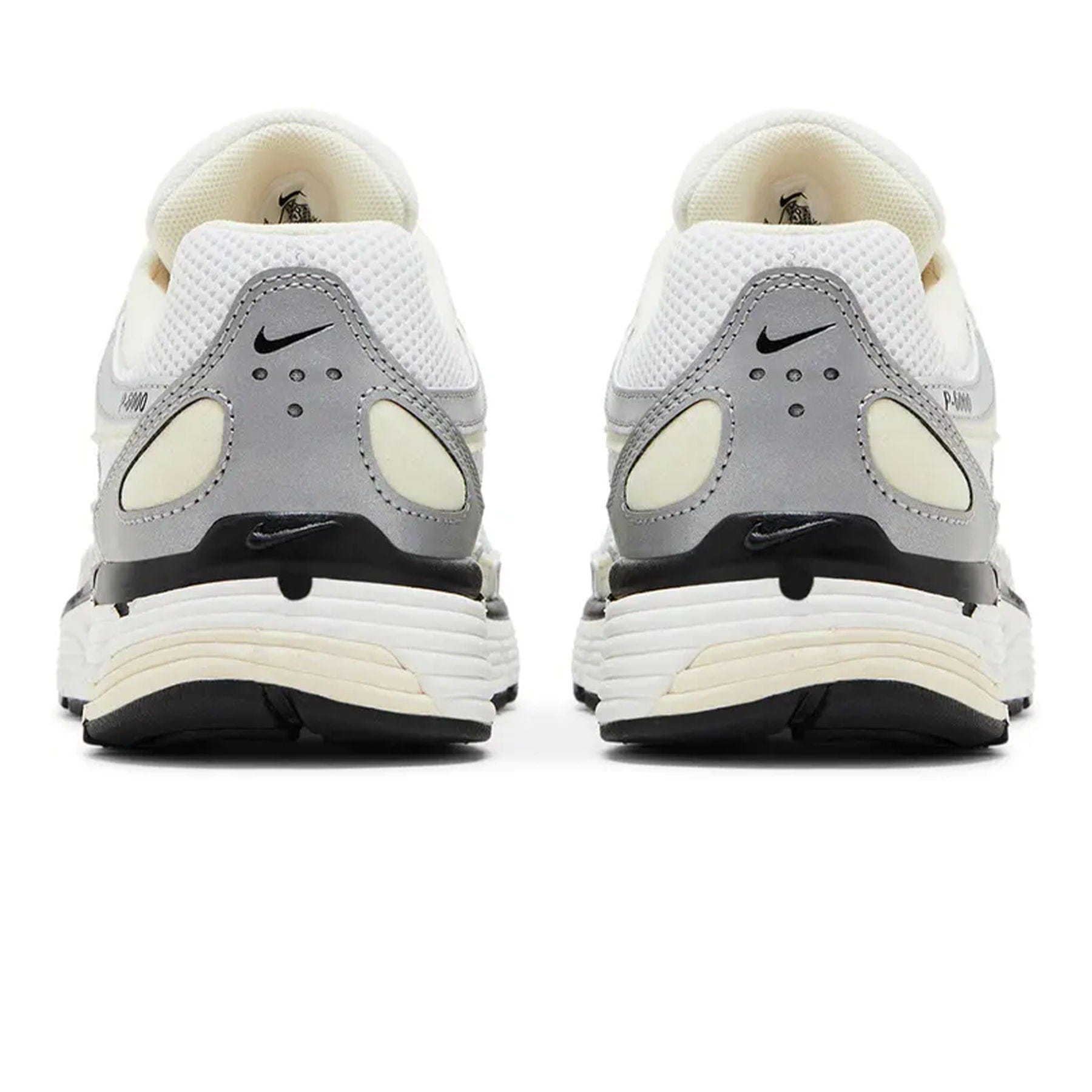 Nike P-6000 Wmns 'Coconut Milk Metallic Silver' — UK 2.5 | EU 35.5 | US 5 — Top View