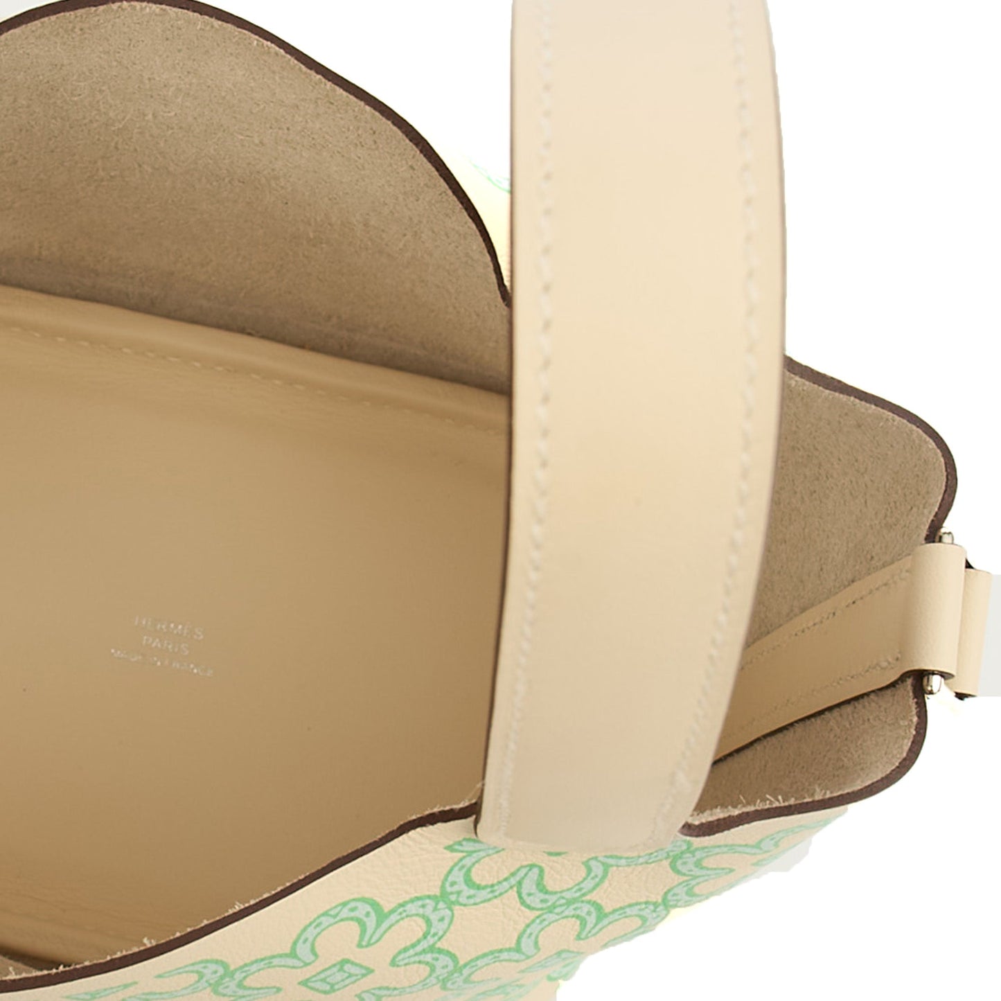 Hermes Mini Bag Picotin - Micro in Nata, Swift Leather — Alternate View 19