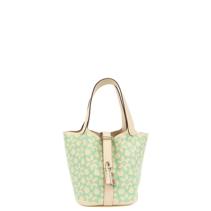 Hermes Mini Bag Picotin - Micro in Nata, Swift Leather — Alternate View 11