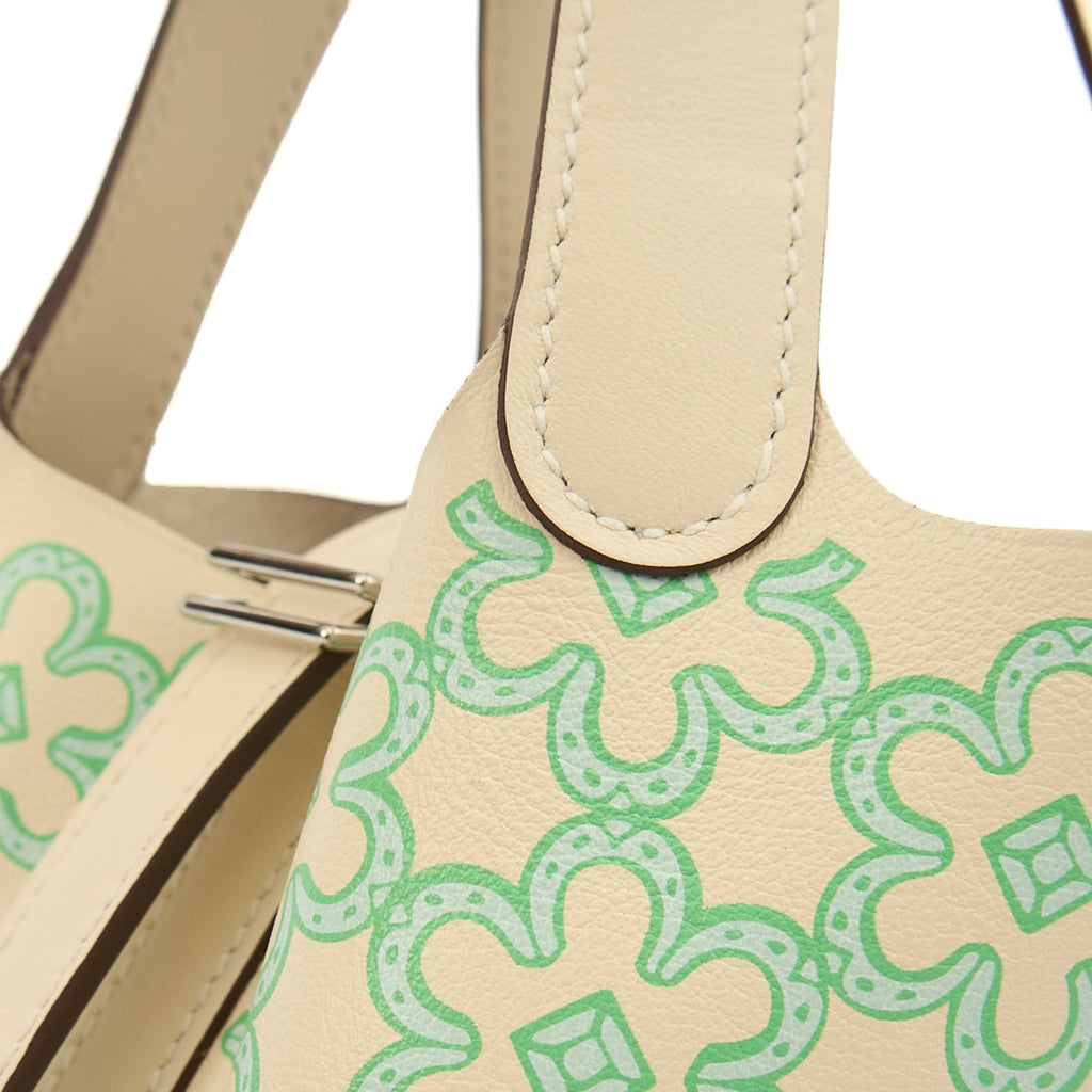 Hermes Mini Bag Picotin - Micro in Nata, Swift Leather — Alternate View 18