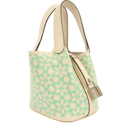 Hermes Mini Bag Picotin - Micro in Nata, Swift Leather — Alternate View 27