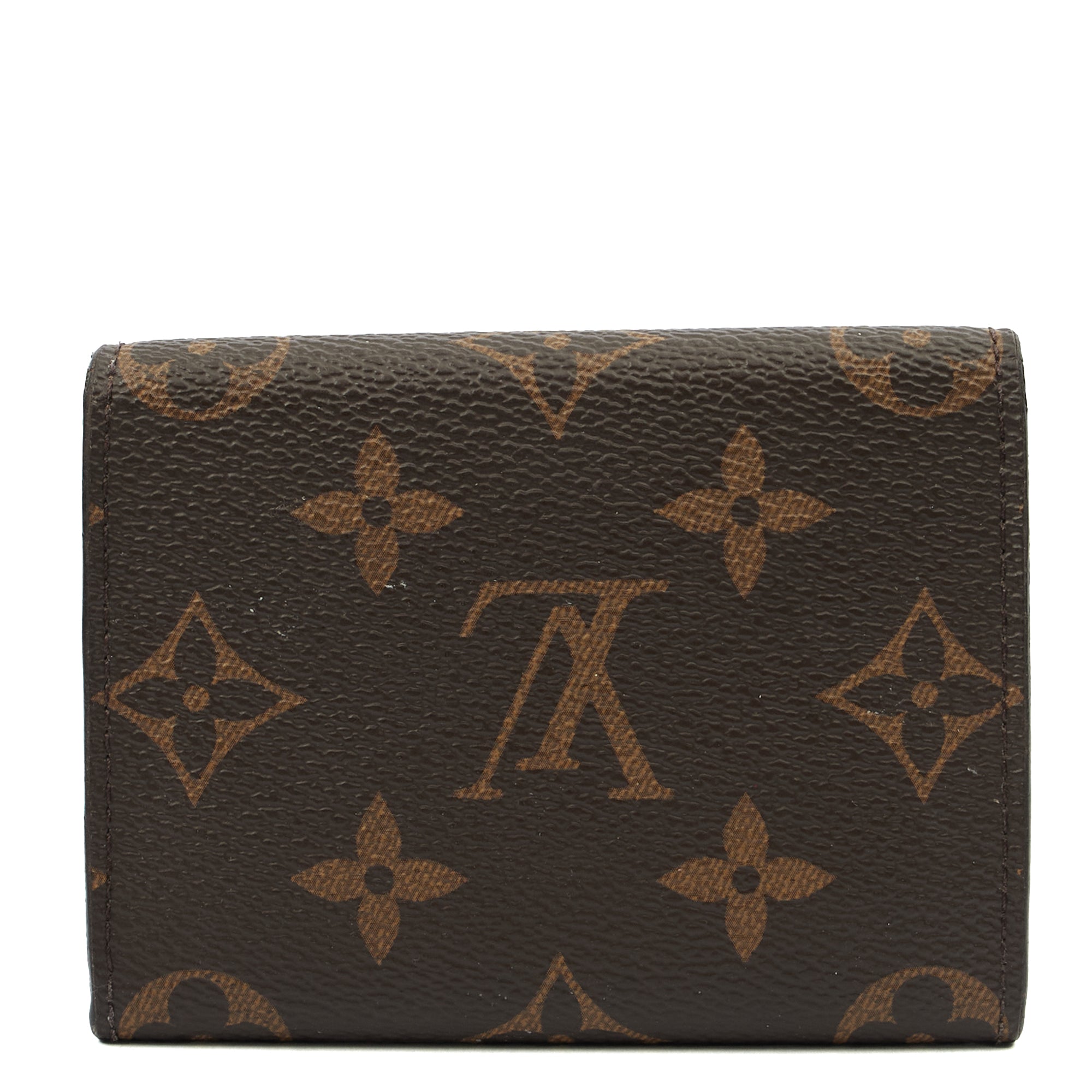 Louis Vuitton Purse Wallet in Monogram, Canvas — Back View