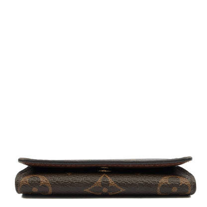 Louis Vuitton Purse Wallet in Monogram, Canvas — Top View