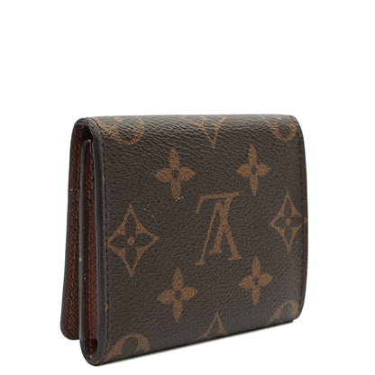 Louis Vuitton Purse Wallet in Monogram, Canvas — Side View