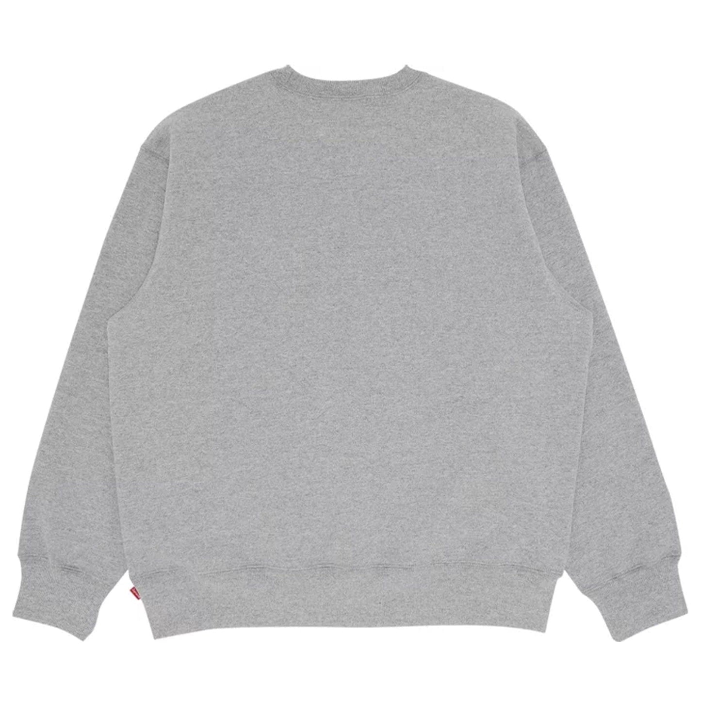 Supreme Box Logo Crewneck 'Heather Grey' (FW22) — XXS — Side View