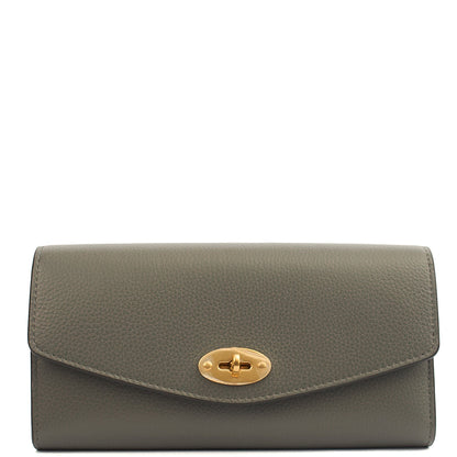 Mulberry Wallet Darley Wallet in Grey, Calfskin Leather — Alternate View 8