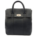 Mulberry Backpack Bayswater Backpack in Navy, Calfskin Leather — Front View