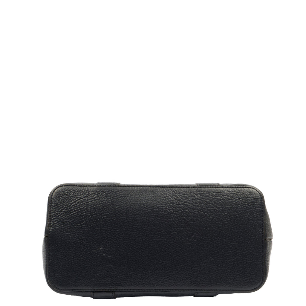 Mulberry Backpack Bayswater Backpack in Navy, Calfskin Leather — Top View