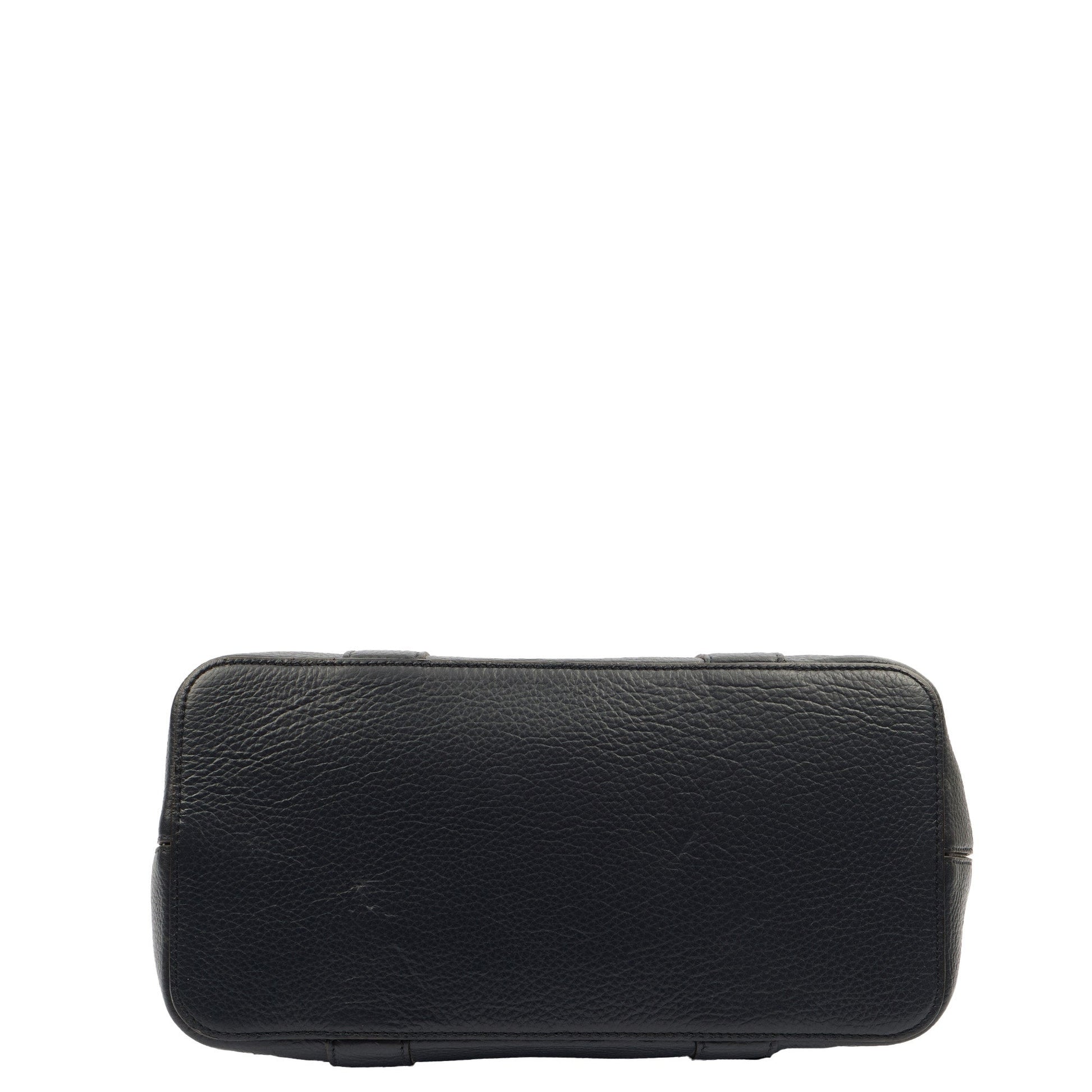 Mulberry Backpack Bayswater Backpack in Navy, Calfskin Leather — Top View