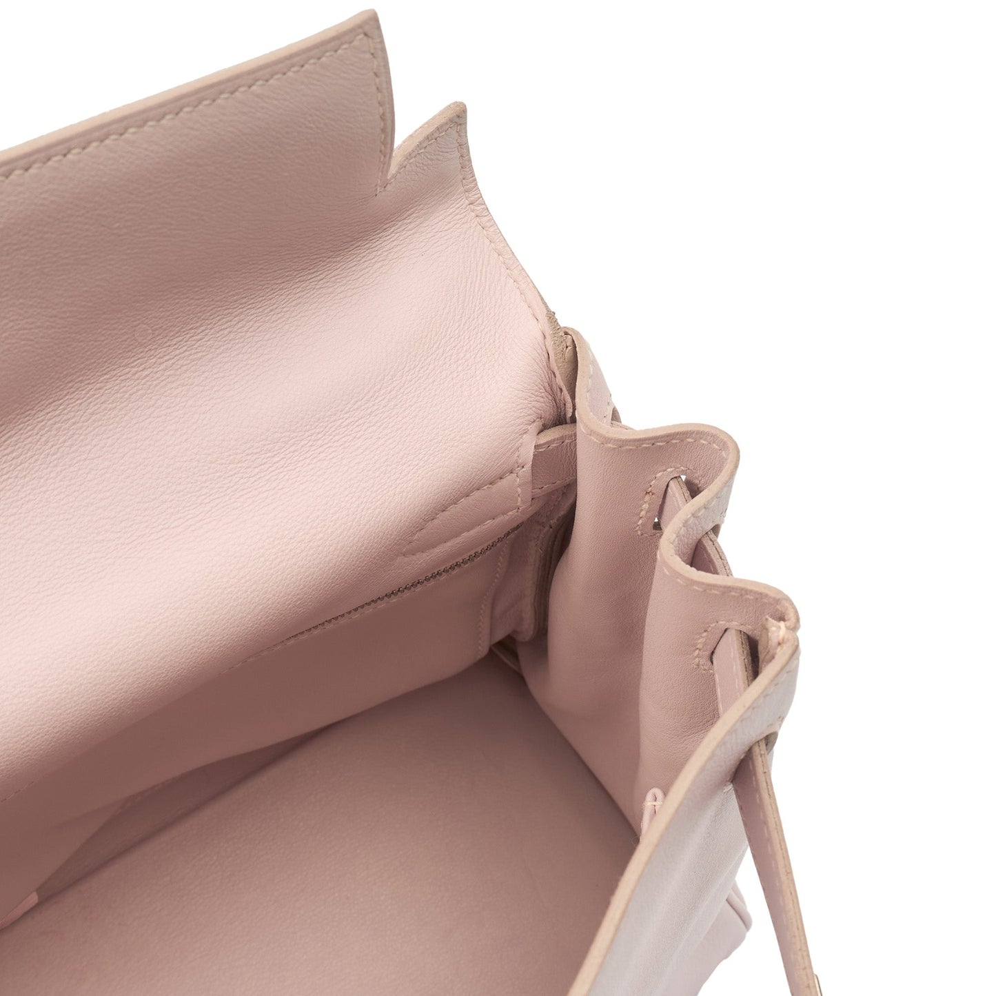 Hermes Kelly 28 in Rose Dragee, Swift (Gulli35) Leather — Alternate View 26
