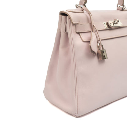 Hermes Kelly 28 in Rose Dragee, Swift (Gulli35) Leather — Alternate View 21
