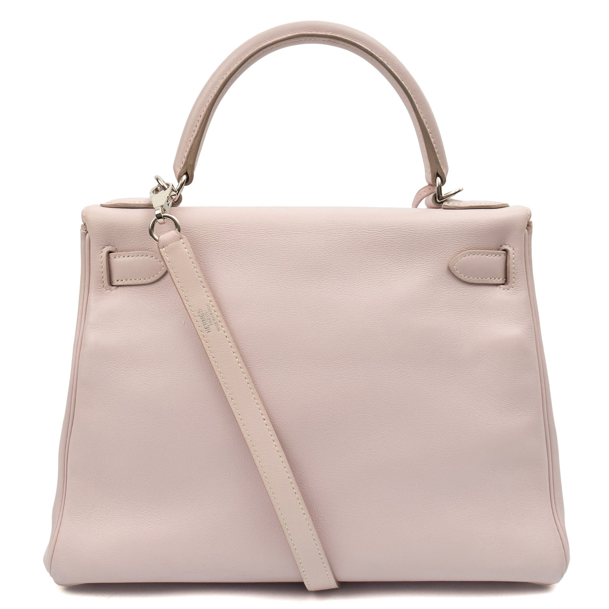 Hermes Kelly 28 in Rose Dragee, Swift (Gulli35) Leather — Alternate View 17