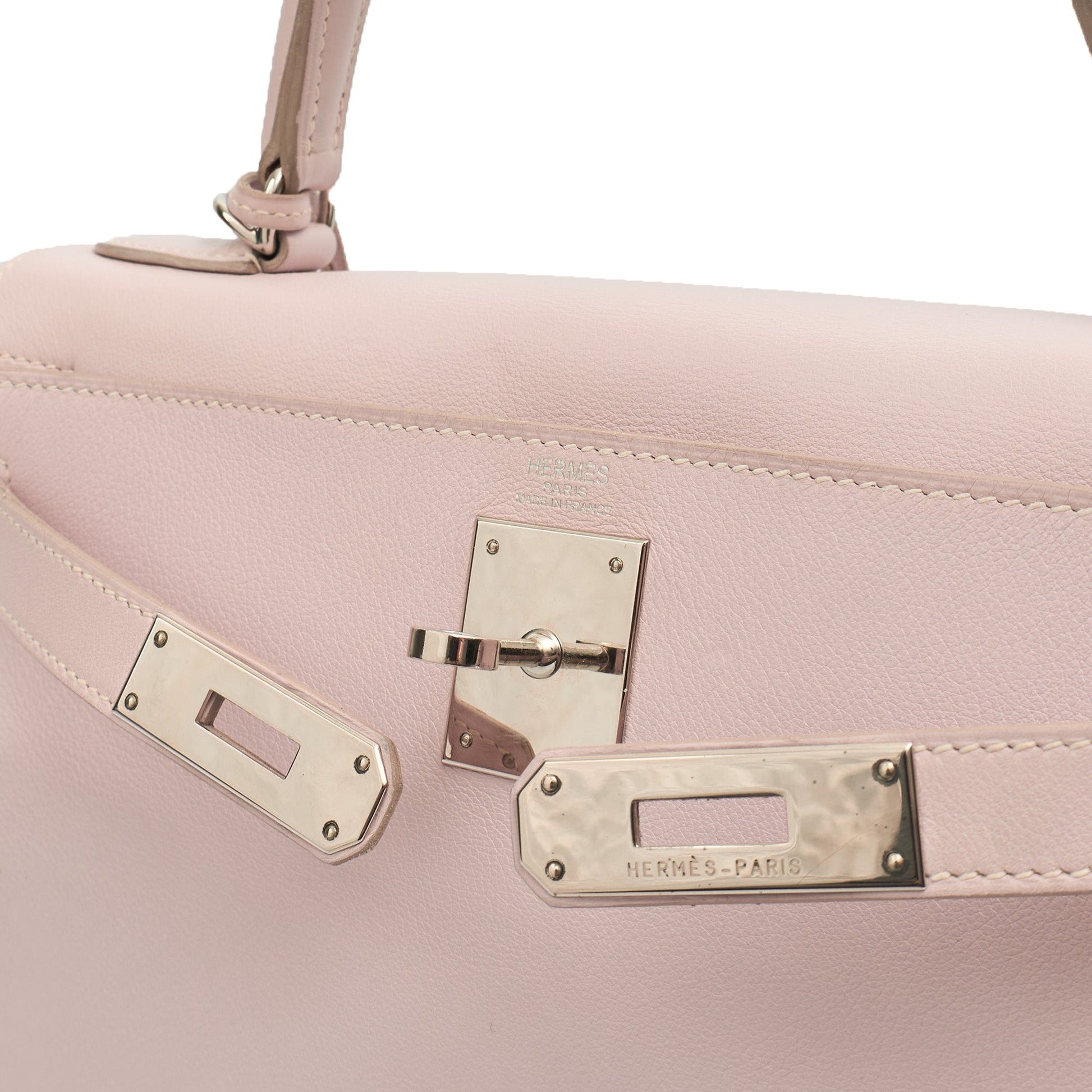 Hermes Kelly 28 in Rose Dragee, Swift (Gulli35) Leather — Alternate View 9