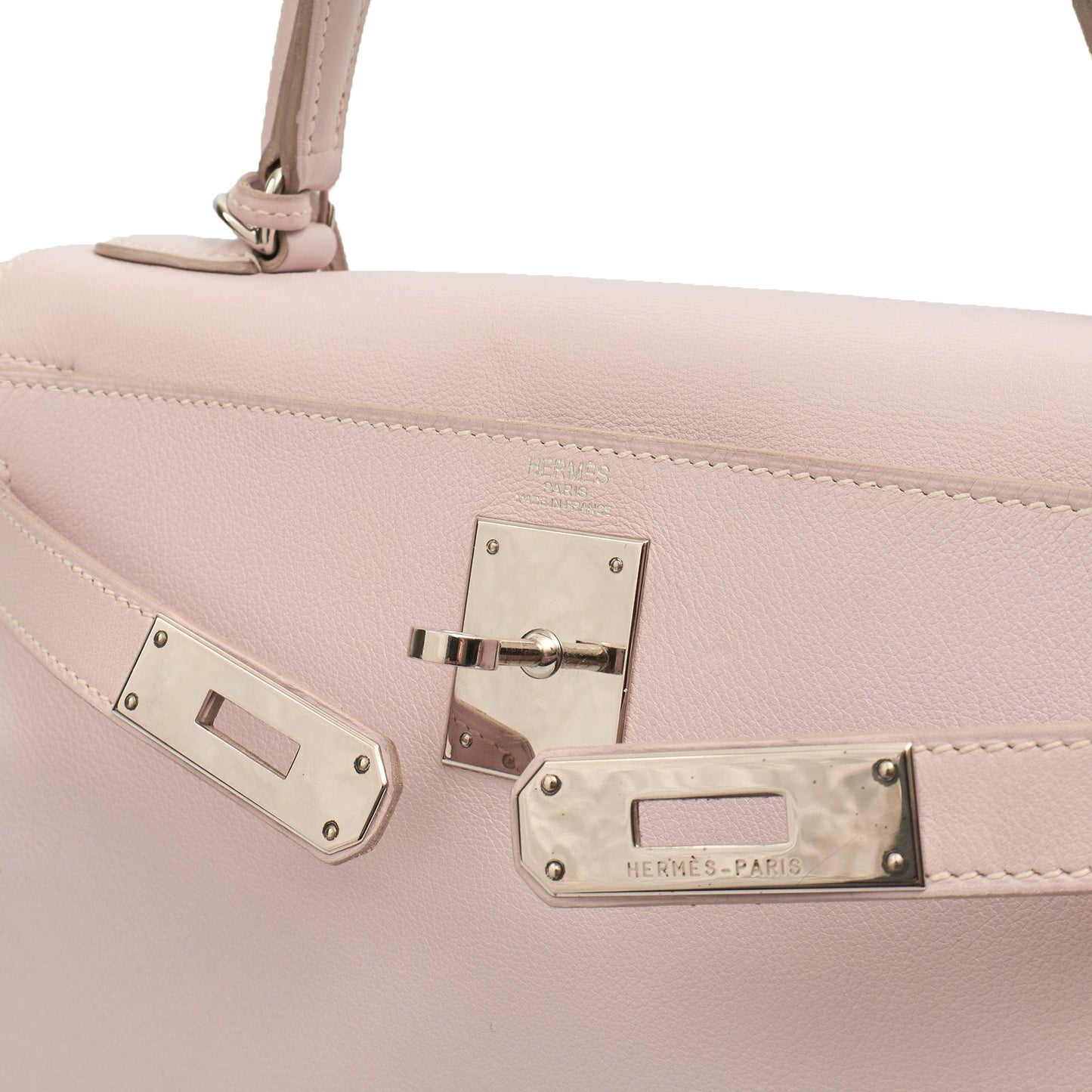 Hermes Kelly 28 in Rose Dragee, Swift (Gulli35) Leather — Alternate View 22