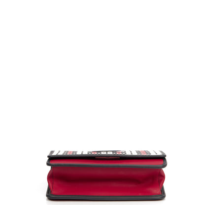 Fendi Shoulder Bag Kan I F Wallet On Chain in Multi, Leather — Alternate View 19