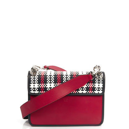 Fendi Shoulder Bag Kan I F Wallet On Chain in Multi, Leather — Top View