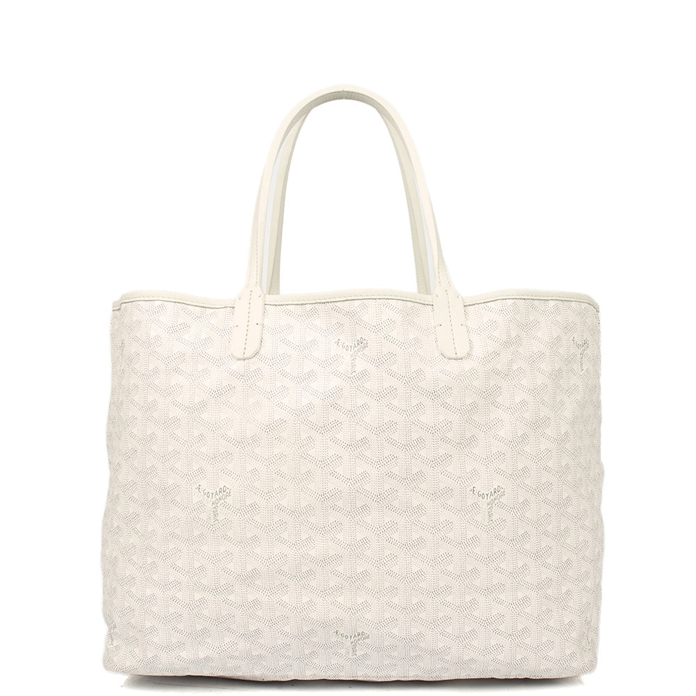 Goyard Tote Saint Louis PM in Neutral, Fabric — Front View