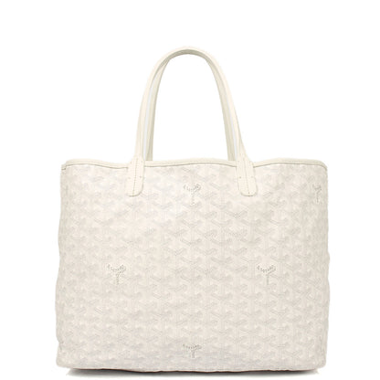 Goyard Tote Saint Louis PM in Neutral, Fabric — Front View