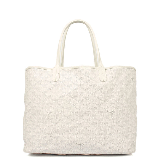 Goyard Tote Saint Louis PM in Neutral, Fabric — Front View