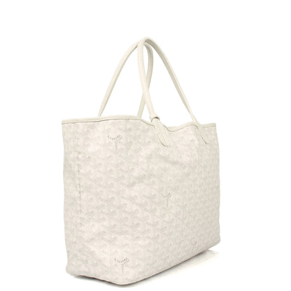 Goyard Tote Saint Louis PM in Neutral, Fabric — Side View