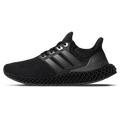 Adidas Ultra 4D 'Triple Black' — UK 3.5 | EU 36 | US 4 — Front View