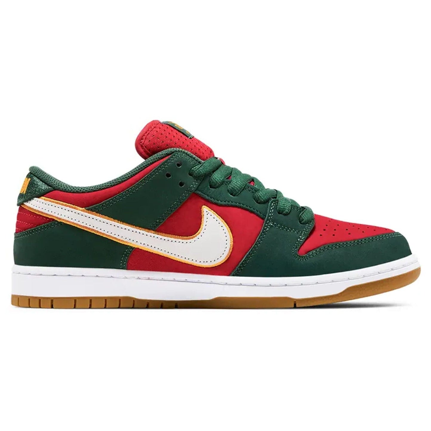 Nike Dunk Low Premium SB 'Seattle Supersonics' — UK 3 | EU 35.5 | US 3.5 — Side View