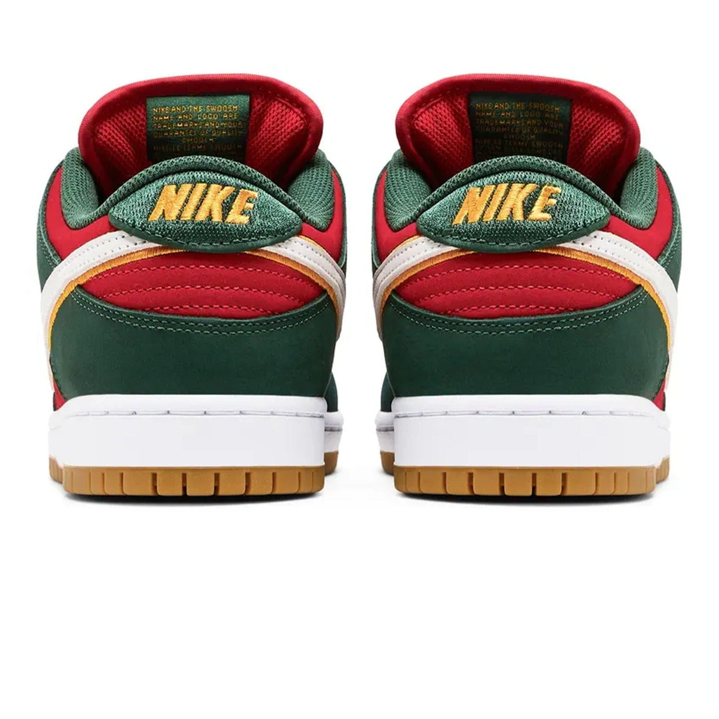 Nike Dunk Low Premium SB 'Seattle Supersonics' — UK 3 | EU 35.5 | US 3.5 — Top View