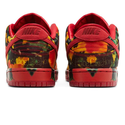The Wizard of Oz x Nike Dunk SB Low 'Poppy Field' — UK 3 | EU 35.5 | US 3.5 — Top View