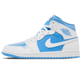 Air Jordan 1 Mid 'Legend Blue' — UK 3 | EU 35.5 | US 3.5 — Front View
