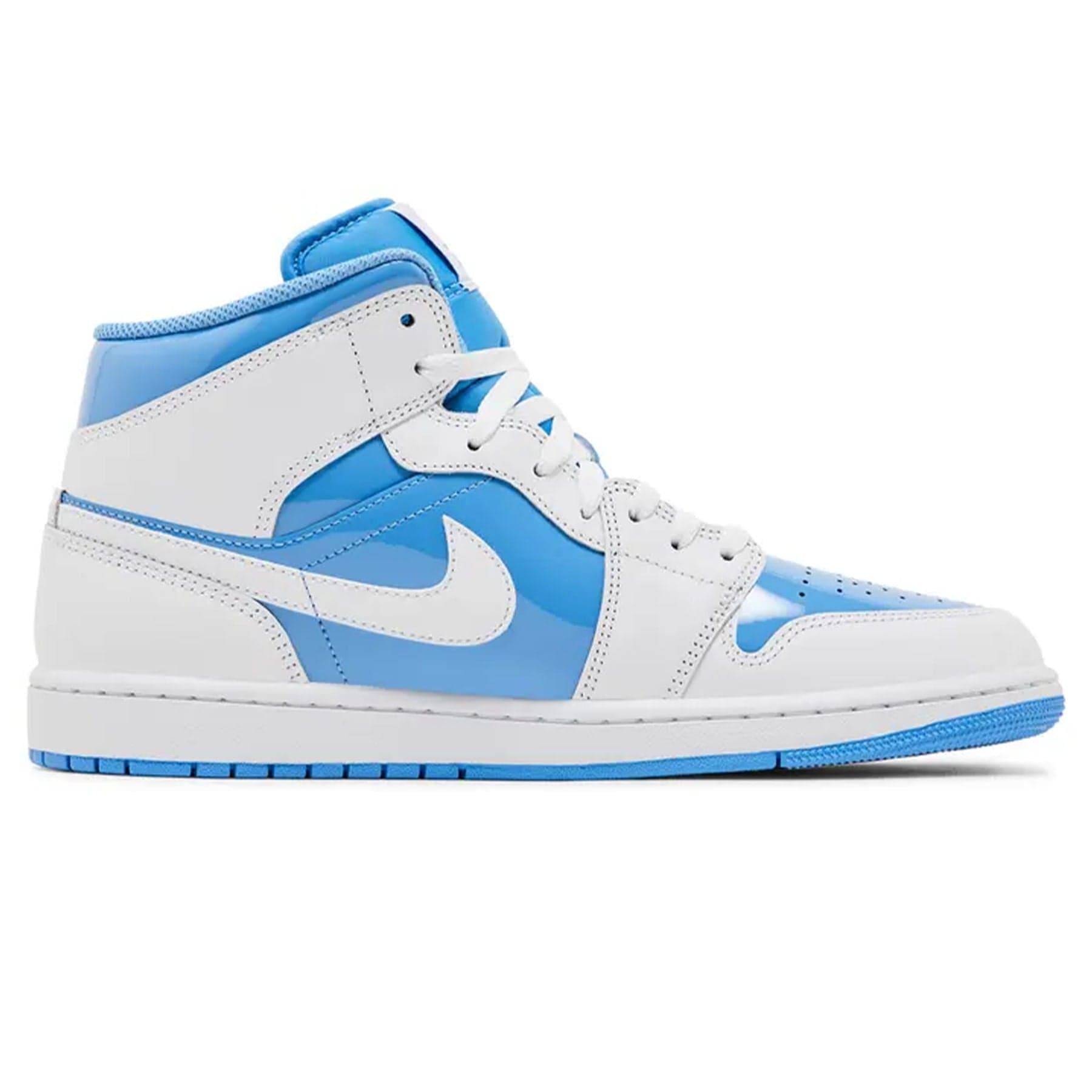 Air Jordan 1 Mid 'Legend Blue' — UK 3 | EU 35.5 | US 3.5 — Side View