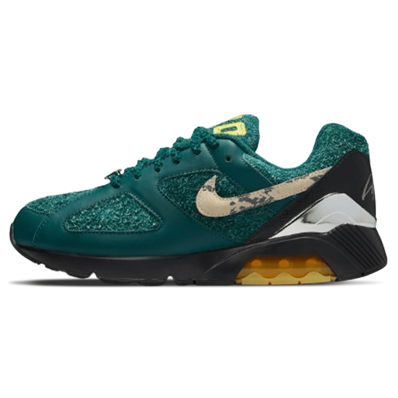 Apron Records x Nike Air Max 180 'Dark Atomic Teal' — UK 3 | EU 35.5 | US 3.5 — Front View