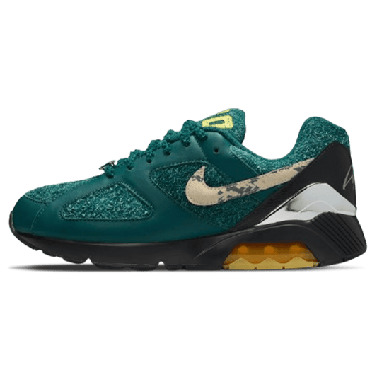 Apron Records x Nike Air Max 180 'Dark Atomic Teal' — UK 3 | EU 35.5 | US 3.5 — Front View