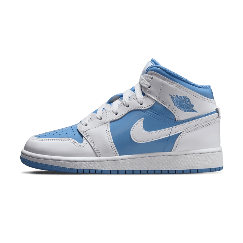 Air Jordan 1 Mid GS 'Legend Blue' — UK 13.5 | EU 32 | US 1Y — Front View